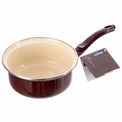 Rondel emaliowany BROWN 16 cm, 1 l