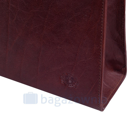 Teczka damska skórzana T11-04-S1-154 Brązowa - min. zamówienie 20 / 50 / 100 szt.