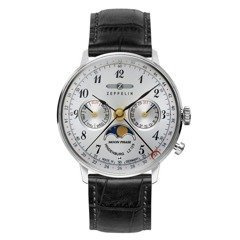 Zegarek Zeppelin LZ129 Hindenburg 7037-1 Quarz Srebrny