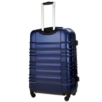 Średnia walizka KEMER SOLIER 838 Granatowa - min. zamówienie 20 / 50 / 100 szt.