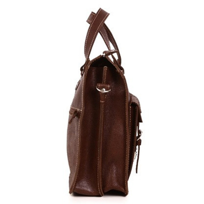 Torba aktówka skórzana KEMER VOOC TC9 Brąz