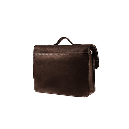 Skórzana torba na ramię teczka KEMER VOOC TC5 brąz