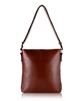 Skórzana torba damska Perea FL20 brązowa vintage - min. zamówienie 20 / 50 / 100 szt.