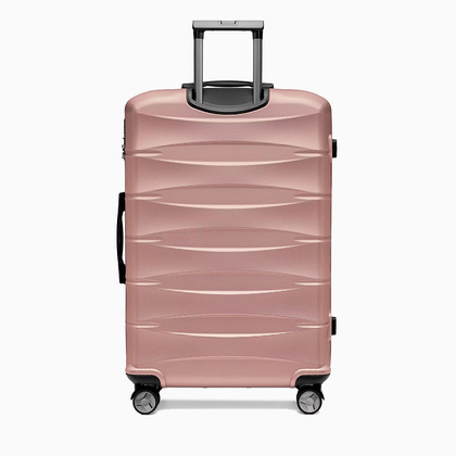 Duża walizka PUCCINI CAIRO ABS030A 3C Różowa