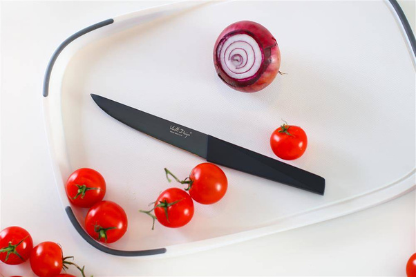 Zestaw 5 noży w bloku VOLO z powłoką nieprzywierającą biały