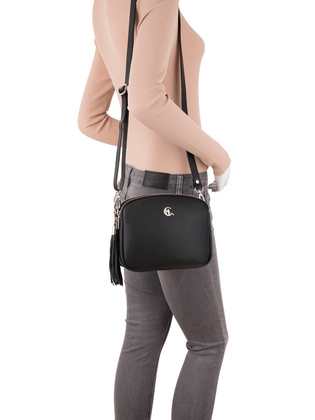 Mała torebka Canaletto z groszkowanej skóry licowej – klasyka i praktyczność na co dzień TD835