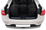 MERCEDES-BENZ GLC COUPE 2016+ TORBY DO BAGAŻNIKA 4 SZT KJUST