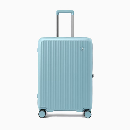 Średnia walizka PUCCINI MONTE CARLO PC036B 7B Niebieska