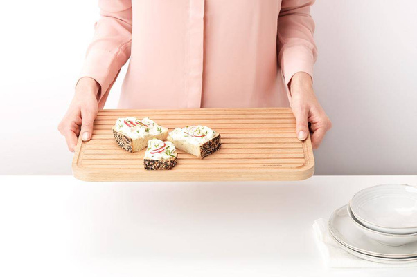 Deska do krojenia chleba drewniana Profile 260728