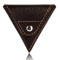 Mały portfel na monety bilonówka BRØDRENE CW01 cortez ciemny brąz - min. zamówienie 20 / 50 / 100 szt.