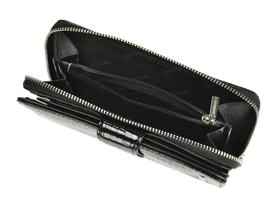 Portfel damski skórzany PELLUCCI GF116 Zielony