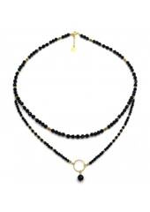 Naszyjnik KASKADA TURMALIN 925