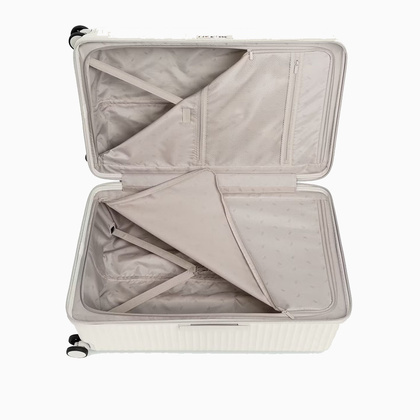 Duża walizka PUCCINI MONTE CARLO PC036TA 6B Beżowa