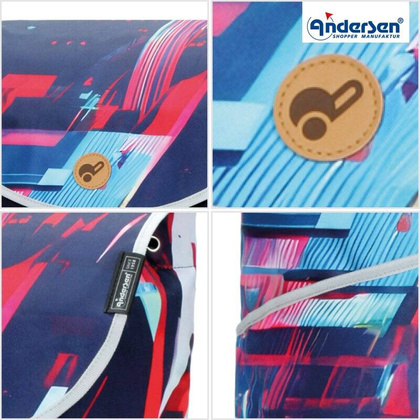 Torba na stelaż wózka zakupowego ANDERSEN MIX