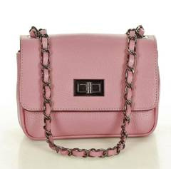 Torebka wizytowa listonoszka skóra MAZZINI - Sevilla dusty róż - min. zamówienie 20 / 50 / 100 szt.