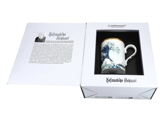 Kubek - K. Hokusai, Wielka fala w Kanagawie (CARMANI)