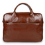 Skórzana torba męska na ramię laptopa 15,6" brązowa - Pavone Nero Siena 2362 BR