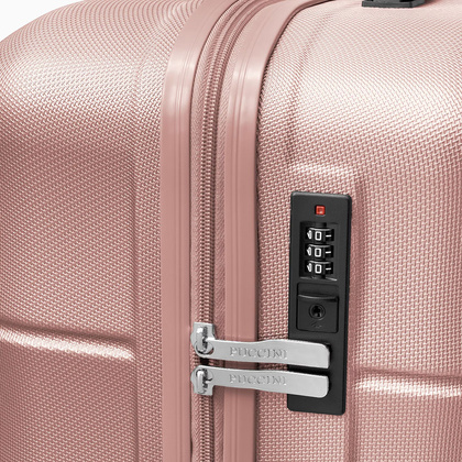 Duża walizka PUCCINI CAIRO ABS030A 3C Różowa