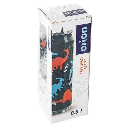 Kubek termiczny termos bidon dinozaury PUSZKA 500 ml