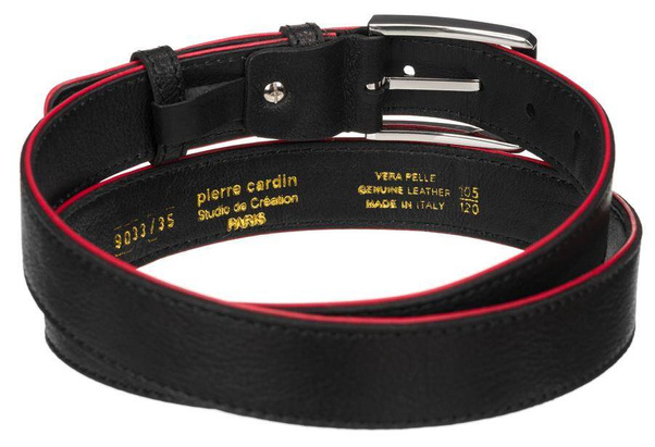 Zestaw prezentowy: skórzany portfel i pasek męski