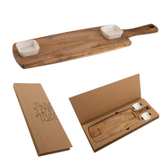 Drewniana deska do serwowania jedzenia Vanilla Season