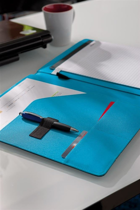 Portfolio YOUNG STAR, czarny, turkusowy