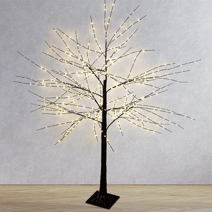 Drzewko świecące zewnętrzne / choinka z lampkami 600 led 150 cm