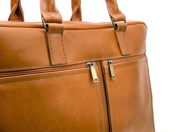 Torba skórzana na laptop 17" KEMER SOLIER Dundee - min. zamówienie 20 / 50 / 100 szt.