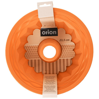 Forma silikonowa do pieczenia babki z kominem foremka 23,5 cm