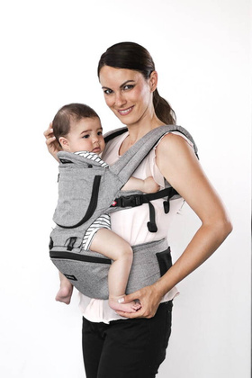 Nosidło dla dziecka Hipster Plus Dark Grey MiaMily