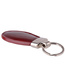 Brelok skórzany KEMER KL 36 Bordo lakier - min. zamówienie 20 / 50 / 100 szt.