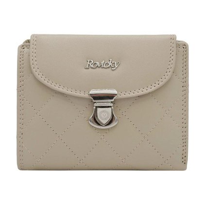 Skórzany portfel damski z technologią rfid