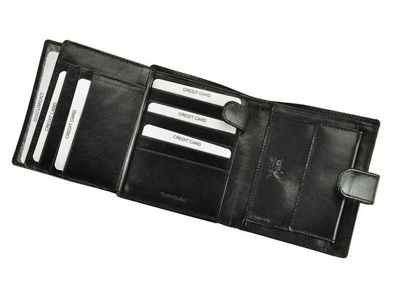 Portfel męski skórzany PELLUCCI PC-102L-BAR RFID Brązowy