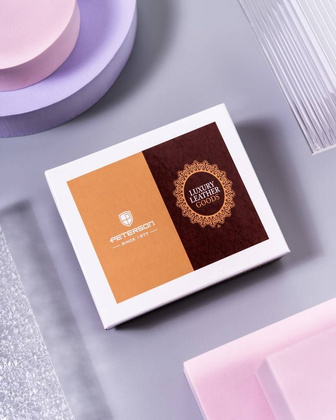 Mały, skórzany portfel damski z ochroną rfdi protect