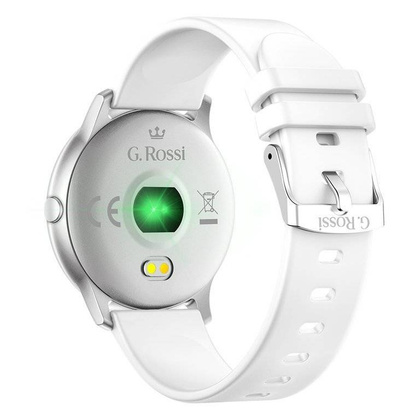SMARTWATCH G. Rossi SW010-15 silver/white (zg312o)