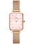 ZEGAREK DAMSKI DANIEL WELLINGTON Quadro Pressed Melrose Pearl 20mm DW00100510 + BOX (zw505o)