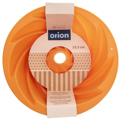 Forma silikonowa do pieczenia babki na babkę babka z kominem foremka kwiat 23,5 cm