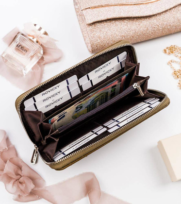 Portfel damski piórnik ze zwierzęcym motywem