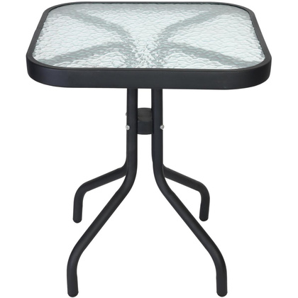 STOLIK OGRODOWY KAWOWY TARASOWY KWADRATOWY 45x45x51CM