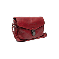 Torebka damska skórzana na ramię Czerwona - min. zamówienie 20 / 50 / 100 szt.