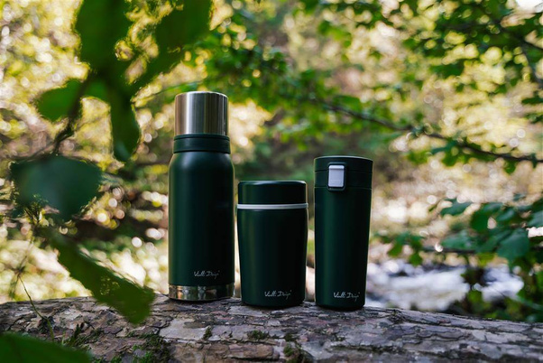 Kubek termiczny 400ml FUORI zielony 27695