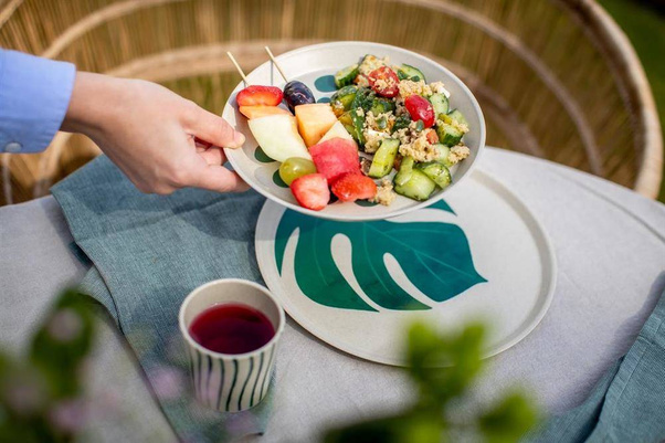 Talerz Connect 205mm 4szt. Monstera 1453700