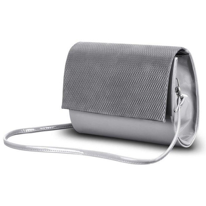 Torebka damska wizytowa KEMER SOLIER F14B Szara - min. zamówienie 20 / 50 / 100 szt.