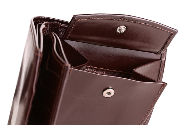 Portfel skórzany męski KEMER VOOC PPM1 Czarny