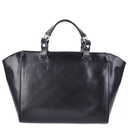 Torebka damska skórzana KEMER 006 Czarna - min. zamówienie 20 / 50 / 100 szt.