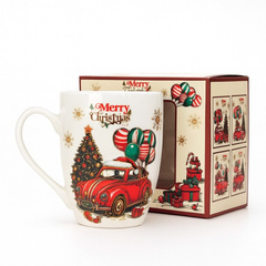 KUBEK ŚWIĄTECZNY w ozdobnym pudełku 350 ml KB32WZ2