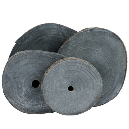 Plaster drewna z korą szary podstawka pod kubek zestaw 4 szt.