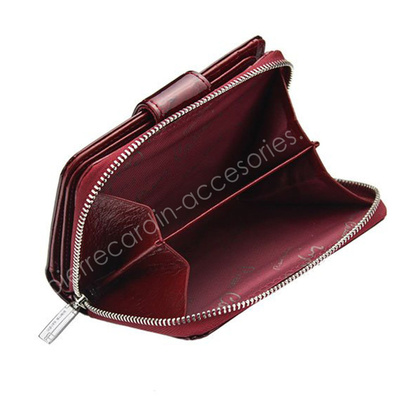 Portfel damski skórzany PIERRE CARDIN 02 LEAF 115 Szary