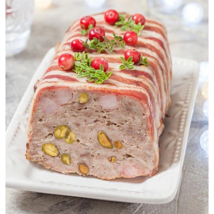 Forma do pieczenia szklana / naczynie żaroodporne do zapiekania 27x14x7 cm