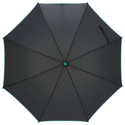 Parasol automatyczny PARIS Czarny/Turkusowy